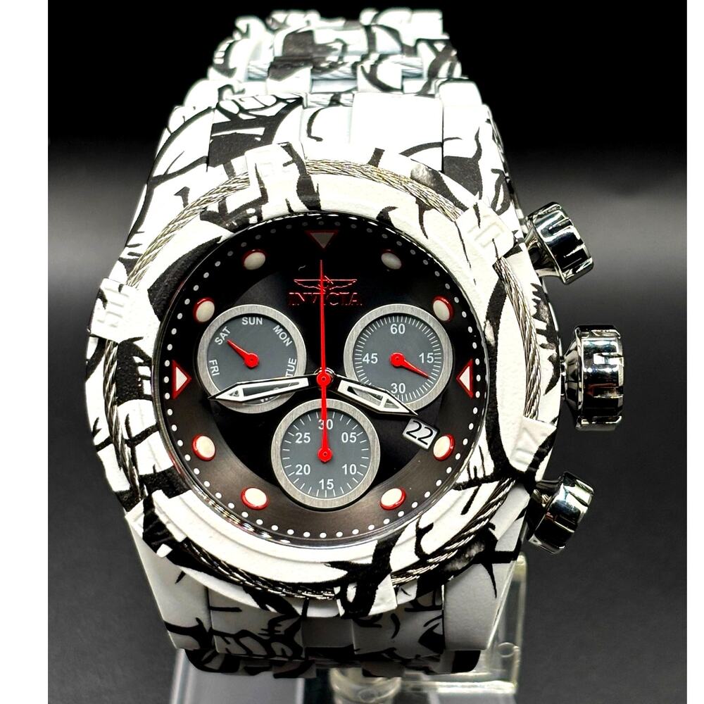 Invicta Bolt Zeus 43859 Chronograph 53mm Aqua Plated Men’s Watch 200M - Picture 7 of 17